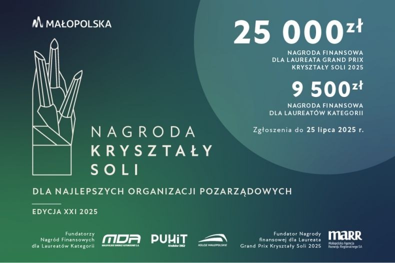 Kryształy Soli dla wyróżniających się osób i organizacji