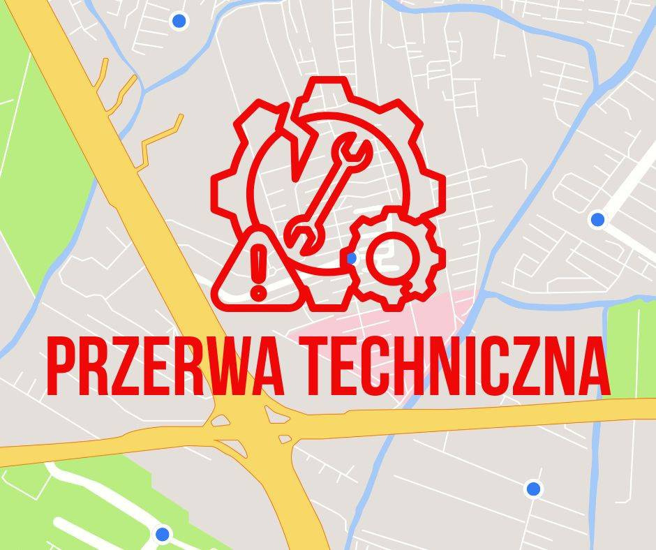 Przerwa techniczna usługi WMS i WFS Powiatu Oświęcimskiego