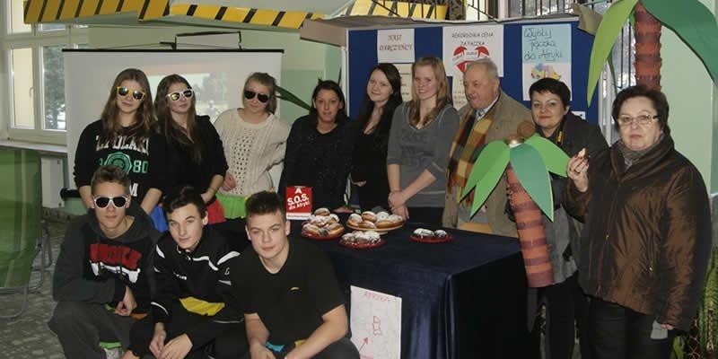 Oświęcim - udane pączkowanie w Miejskim Gimnazjum nr 4