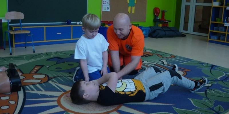 Polanka Wielka - jak udzielić pierwszej pomocy? Dzieciaki już wiedzą!