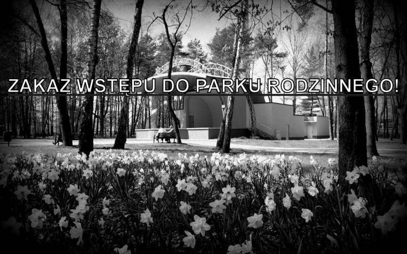 Park rodzinny w Chełmku nieczynny!