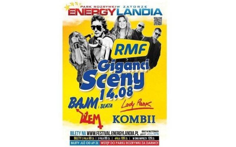Giganci Sceny RMF w Energylandii
