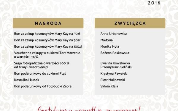 Zwycięzcy - Targi Ślubne - Edycja Wiosenna