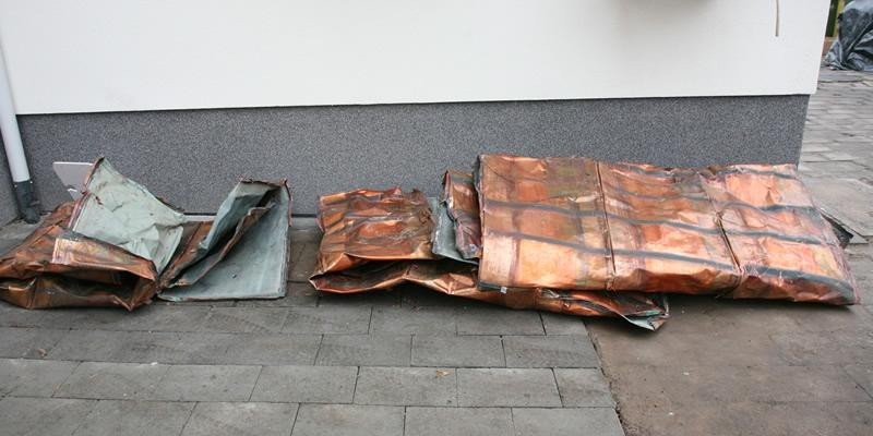 Bobrek - złodziej miedzianych blach z Kaplicy wpadł podczas kontroli