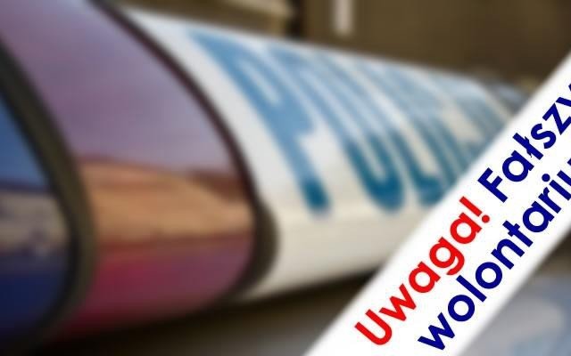 Powiat - podając się za wolontariuszy chcą zarobić na chorych dzieciach