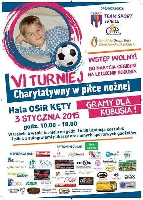 KĘTY. Zagrają dla Kubusia