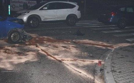 KĘTY. Nie ustąpił pierwszeństwa, zderzyły się trzy auta