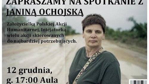 OŚWIĘCIM. Spotkanie z Janiną Ochojską