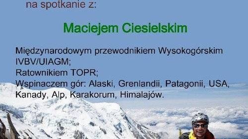 OŚWIĘCIM. Sławny wspinacz w Galerii Książki