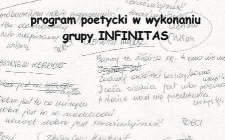 KULTURA. Poeta odejść nie może - zaduszki z Infinitas