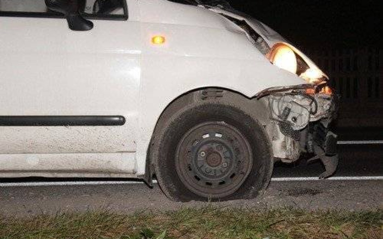 ŁĘKI. Motocyklista wymusił pierwszeństwo