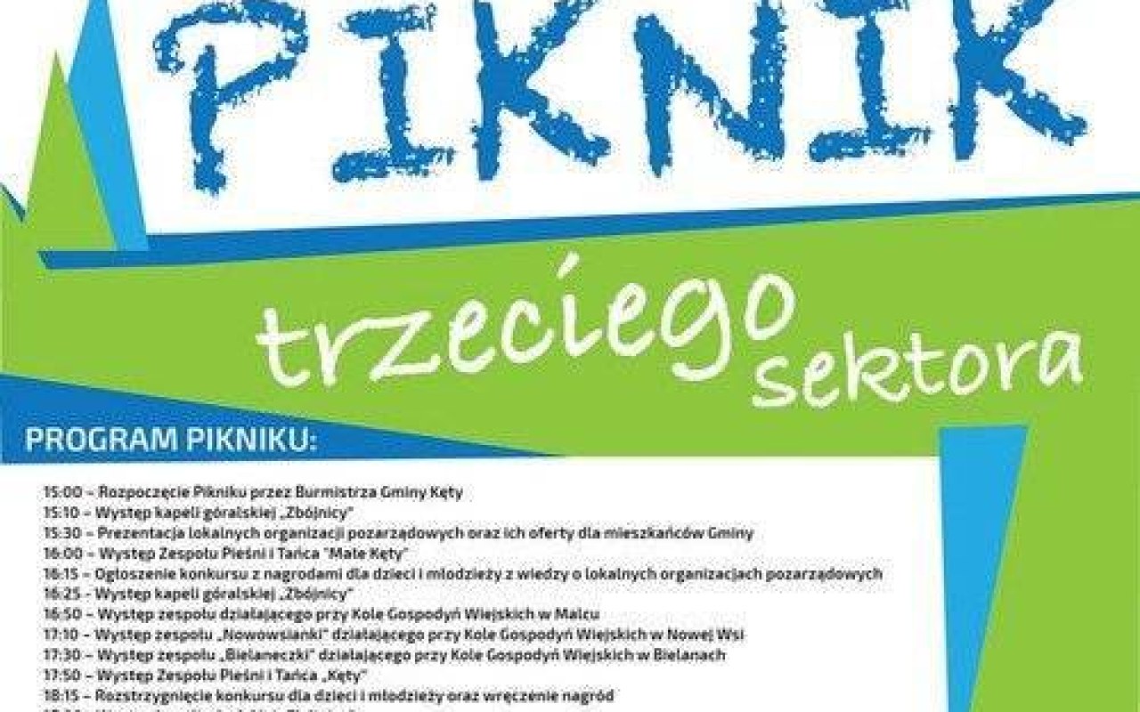 KĘTY. Piknik trzeciego sektora. Atrakcje dla każdego