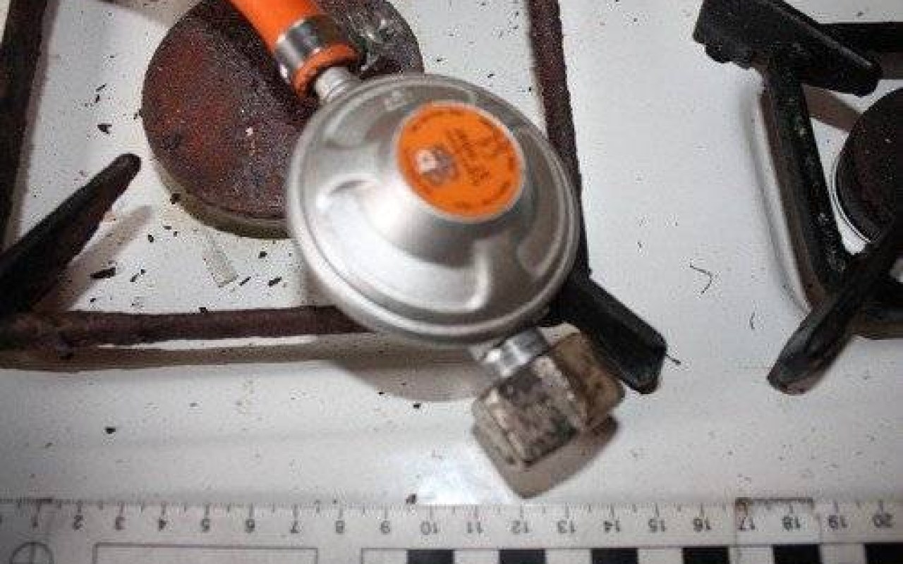 JAWISZOWICE. Wybuch butli z gazem, ranny mężczyzna