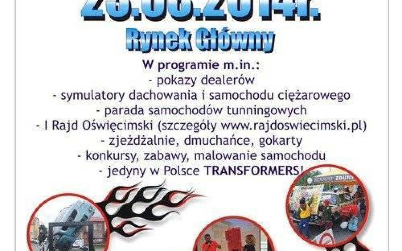 ROZRYWKA. I Rajd Oświęcimski. Start w sobotę na rynku