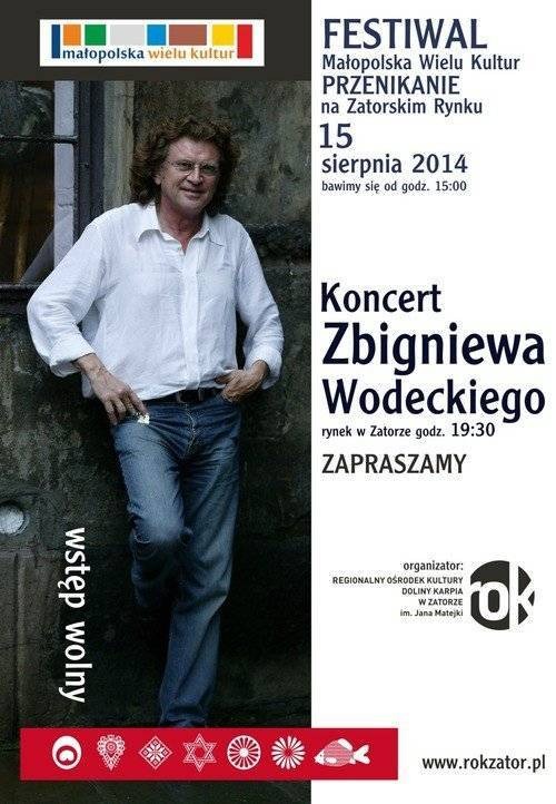 KONCERT. Zbigniew Wodecki na rynku w Zatorze