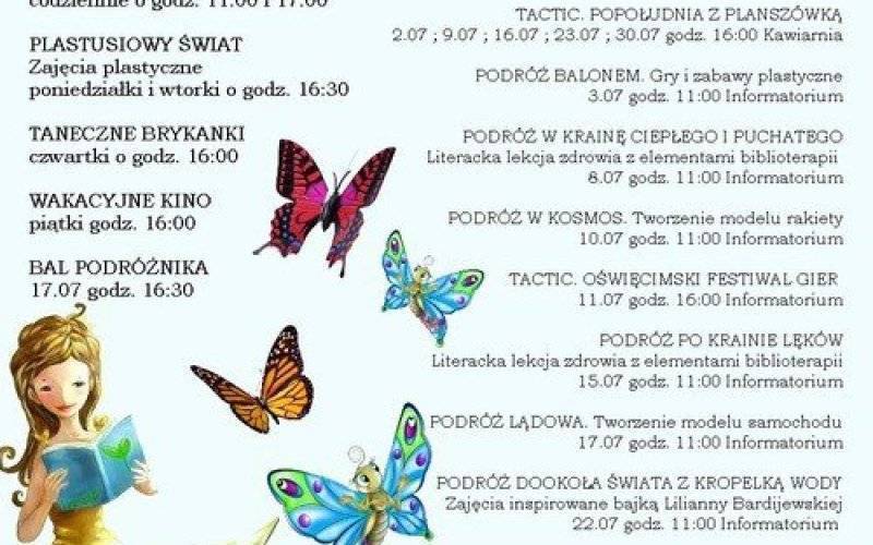 OŚWIĘCIM. Wakacyjne zajęcia w Galerii Książki