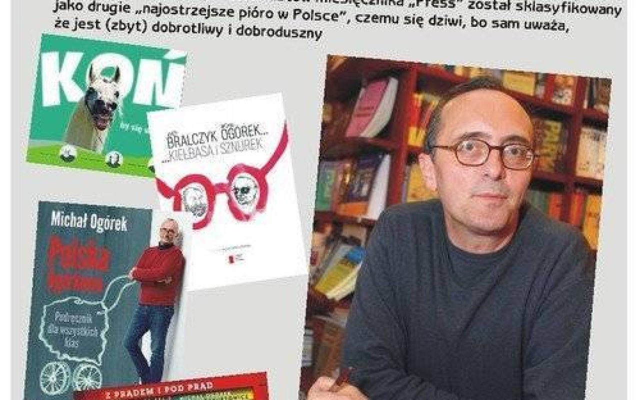 BRZESZCZE. Spotkanie z Michałem Ogórkiem