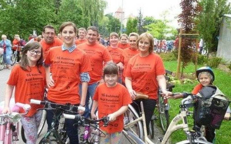 OŚWIĘCIM. Rajd rowerowy, uczestników mrowie – ZDJĘCIA