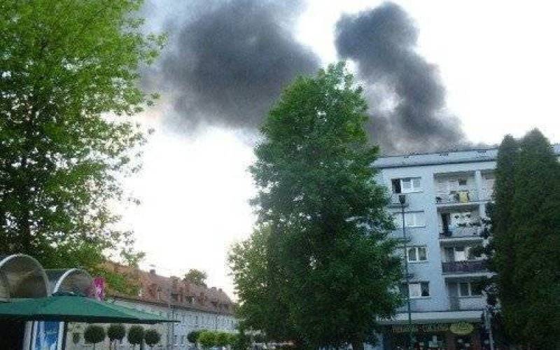 OŚWIĘCIM. Styropian poszedł z dymem – ZDJĘCIA