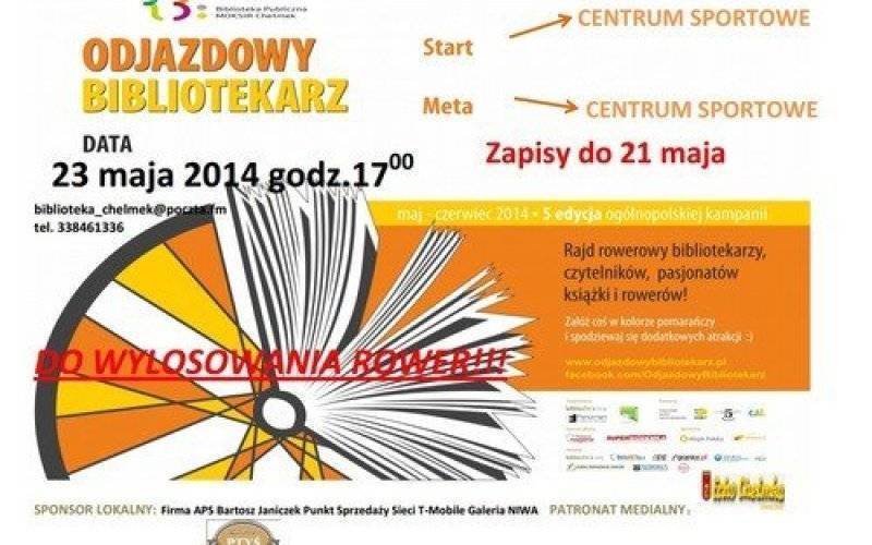 CHEŁMEK. Rajd dla miłośników książek i dwóch kółek