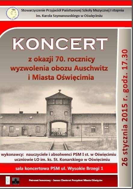 OŚWIĘCIM. To będzie wyjątkowy koncert