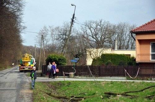 POWIAT. 30 domów bez prądu. Strażacy interweniowali 7 razy