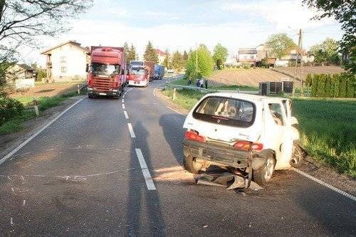 PRZECISZÓW. Sprawca wypadku miał przy sobie blisko 50 porcji marihuany