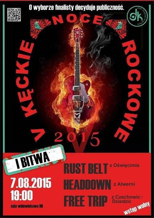 KĘTY. Już w piątek I Bitwa Kęckich Nocy Rockowych