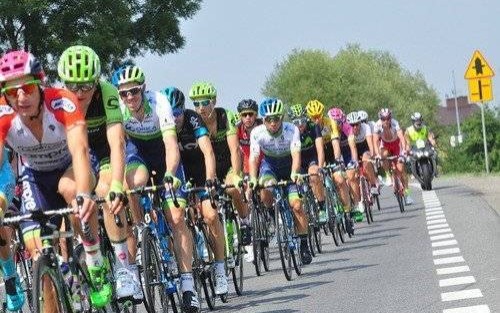 TV. Przejazd Tour De Pologne drogami powiatu oświęcimskiego