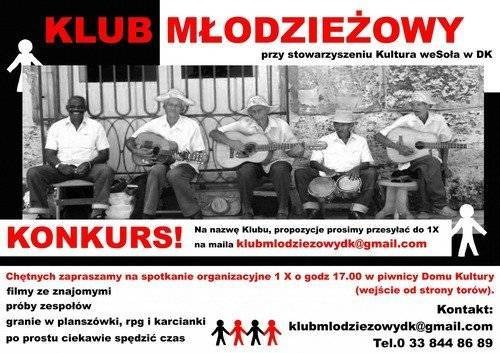 KĘTY. Powstanie klub młodzieżowy