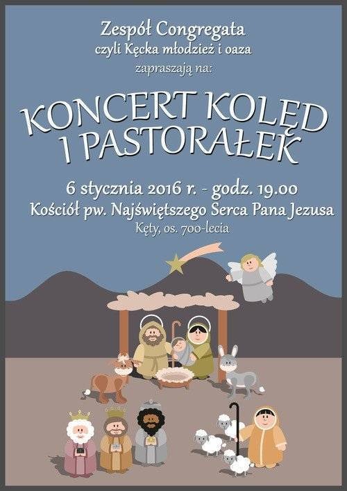 KĘTY. Zespół Congregata zaśpiewa kolędy i pastorałki