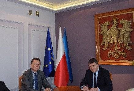 OŚWIĘCIM. Marszałek Krupa odwiedził miasto nad Sołą