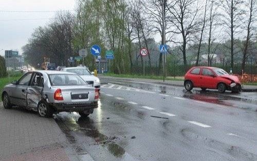 OSIEK. Kolizja na Tarniówce