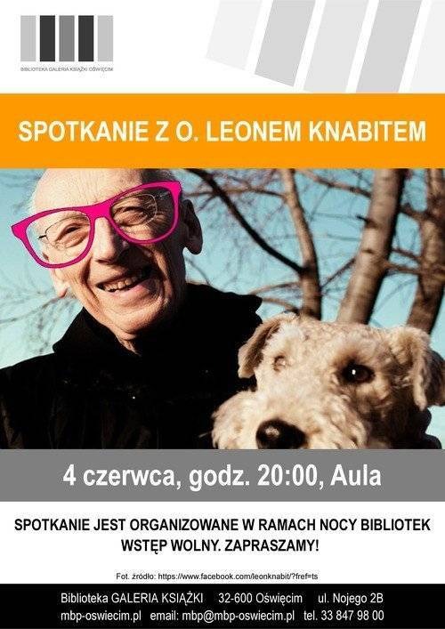 OŚWIĘCIM. O. Leon Knabit gościem w miejskiej książnicy