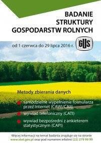 REGION. Sprawdź ankietera zanim wpuścisz go do gospodarstwa