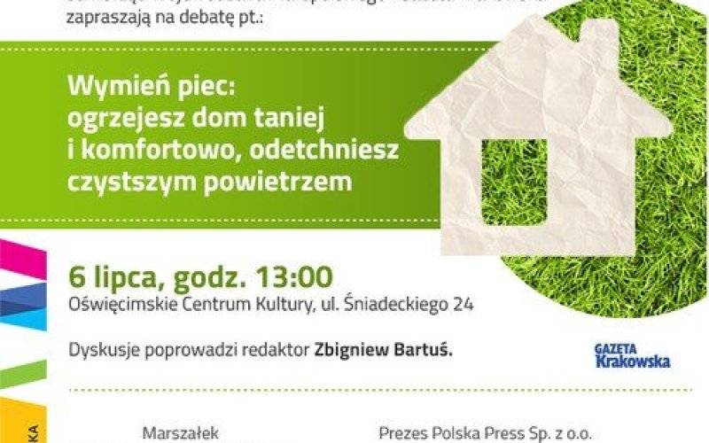 OŚWIĘCIM. Nie truj, że nie dasz rady przyjść. W OCK-u dowiesz się, jak dostać dotację na wymianę przestrzałego kotła
