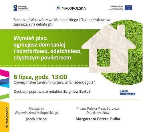 OŚWIĘCIM. Nie truj, że nie dasz rady przyjść. W OCK-u dowiesz się, jak dostać dotację na wymianę przestrzałego kotła