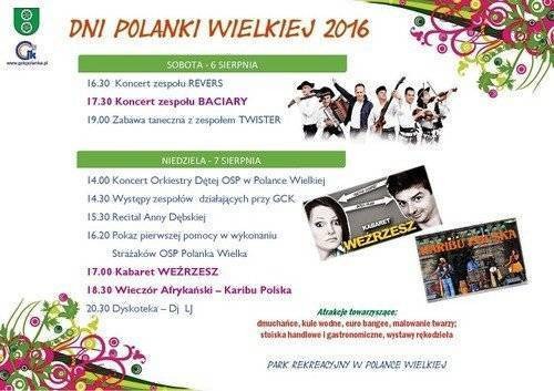 POLANKA WIELKA. Najmniejsza gmina w powiecie zaprasza na swoje dwudniowe święto