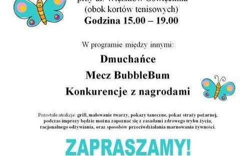 OŚWIĘCIM. Piknik z Szansą na boisku obok kortów