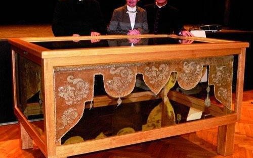 POLANKA WIELKA. Wyjątkowy baldachim po konserwacji zaprezentowany mieszkańcom - ZDJĘCIA