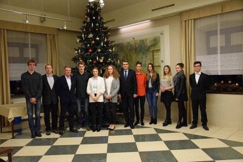 OŚWIĘCIM. Wysiłek się opłacił. Pływacy i tancerze nagrodzeni przez prezydenta