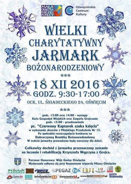 OŚWIĘCIM. Wielki Charytatywny Jarmark Bożonarodzeniowy w OCK