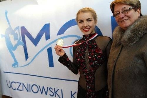 ŁYŻWIARSTWO FIGUROWE. Elżbieta Gabryszak mistrzynią Polski!