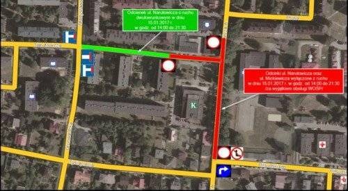 BRZESZCZE. Utrudnienia w ruchu kołowym w rejonie Ośrodka Kultury