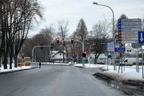 OŚWIĘCIM. Dziś zgaśnie sygnalizacja. Patrz uważnie na znaki przy skrzyżowaniu ul. Dąbrowskiego ze Szpitalną i Śniadeckiego