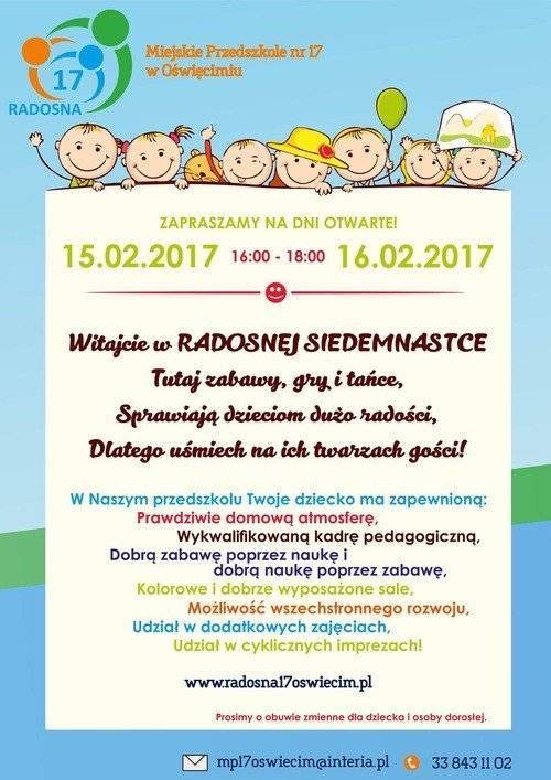 OŚWIĘCIM. Dni Otwarte w „Siedemnastce”