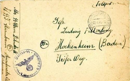 MUZEUM AUSCHWITZ. List esesmana Stefana Dilmetza z załogi KL Auschwitz-Birkenau - ZDJĘCIA