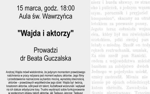 OŚWIĘCIM. O Wajdzie i jego znakomitych aktorach