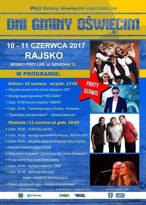 RAJSKO. Pieczarki, Andre, kabaret DNO oraz Maja i Andrzej Sikorscy...