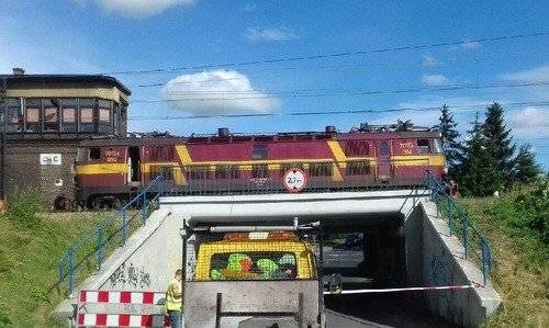 BABICE. Zamknięty przejazd pod wiaduktem